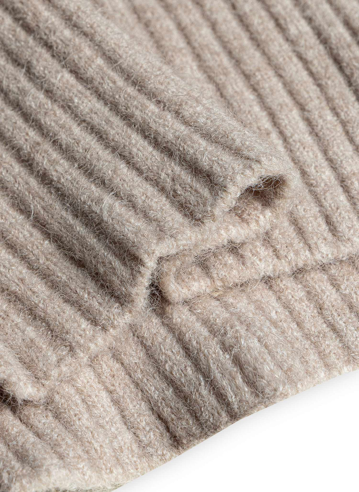 WOOL BLEND KNIT LOUNGE SET
