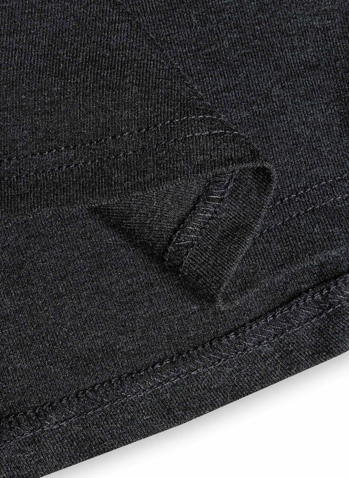 OVERSIZED HENLEY V-NECK T-SHIRT