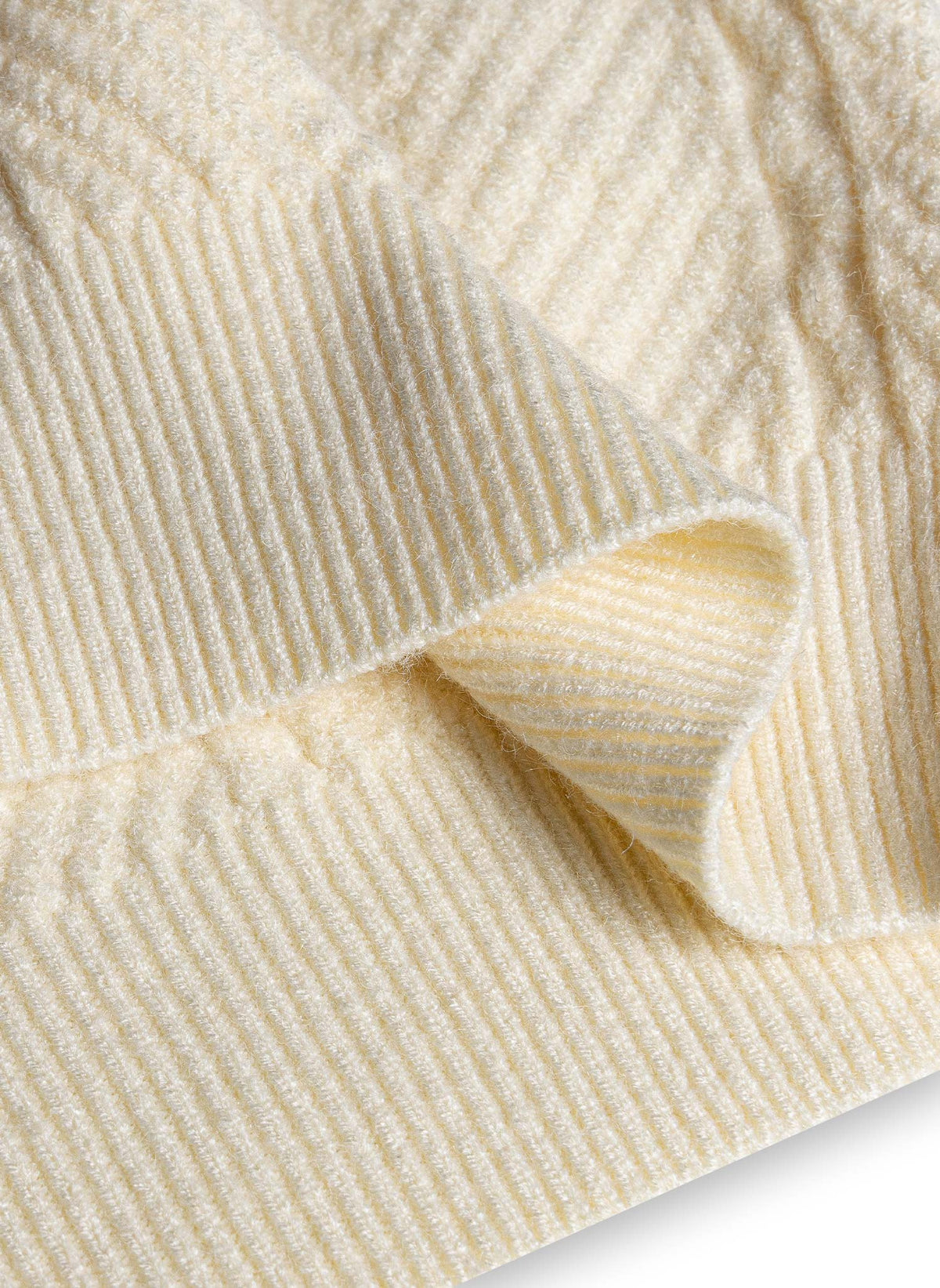 CABLE KNIT LONGLINE OPEN CARDIGAN