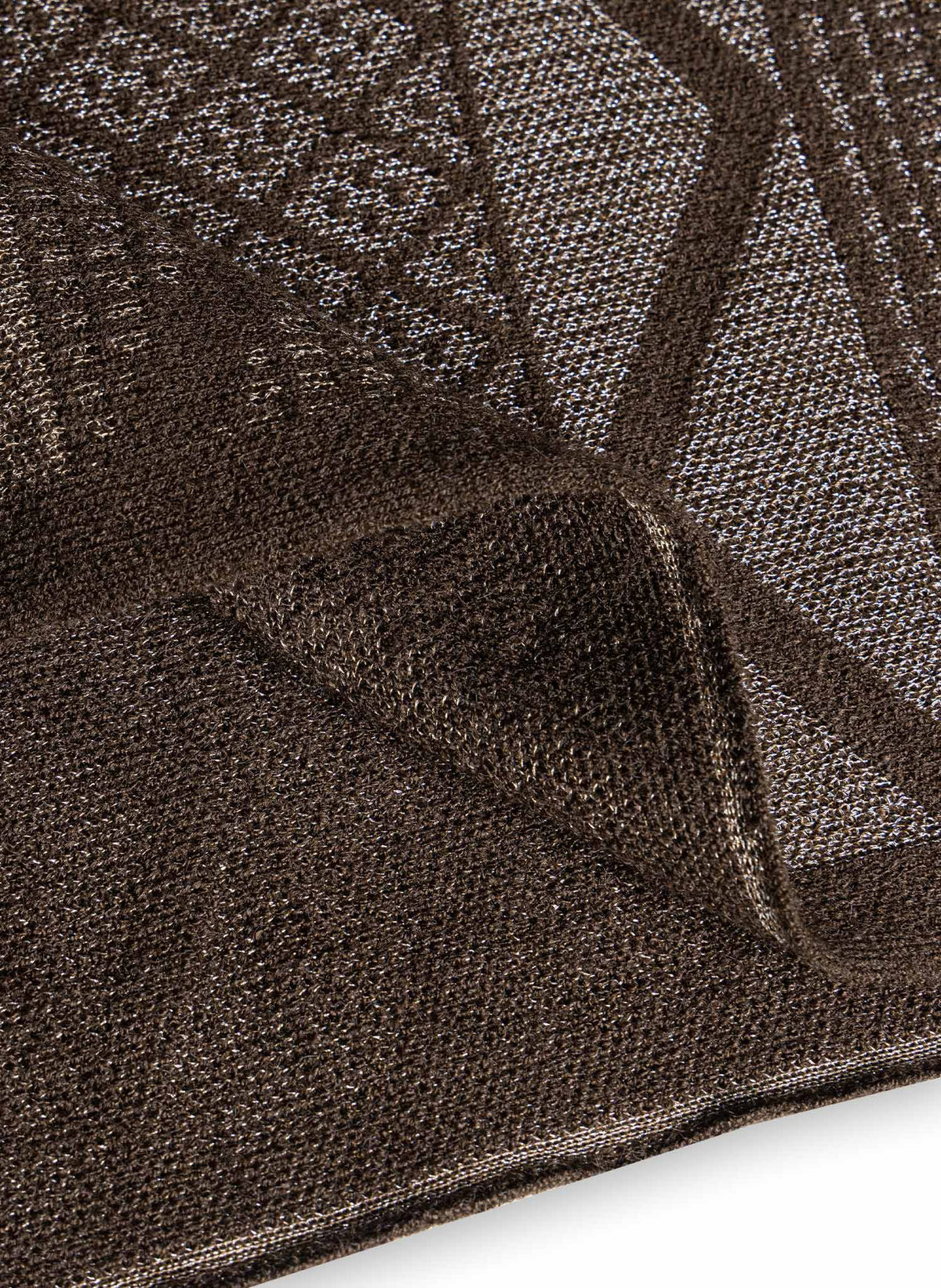 TEXTURED PONCHO CASHMERE SET