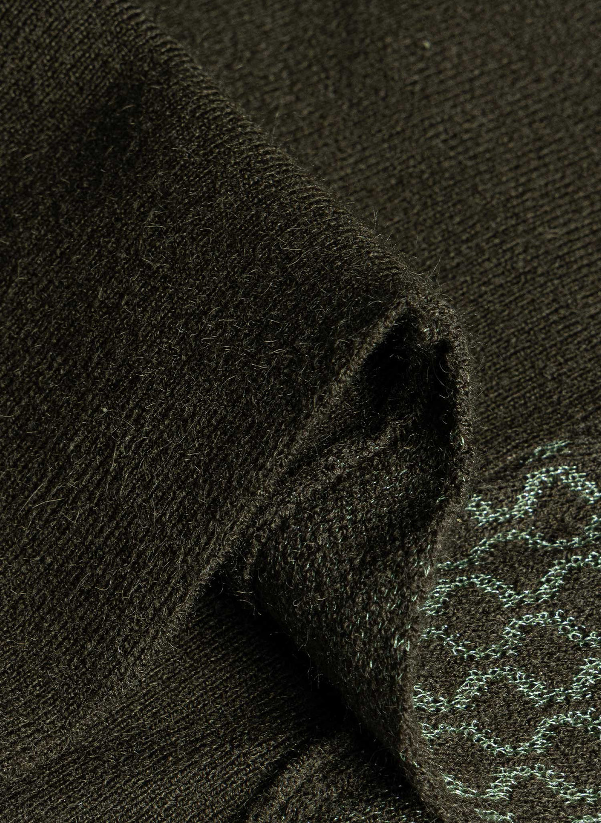 PATTERNED ASYMMETRIC CASHMERE SET