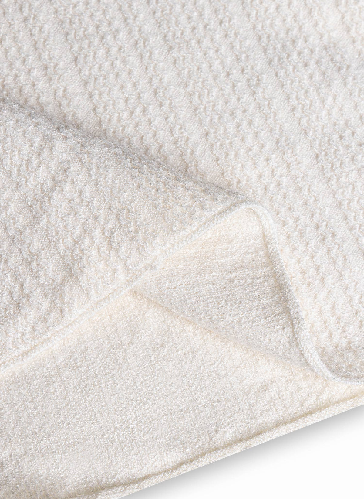 TEXTURED MOCK NECK CASHMERE SET