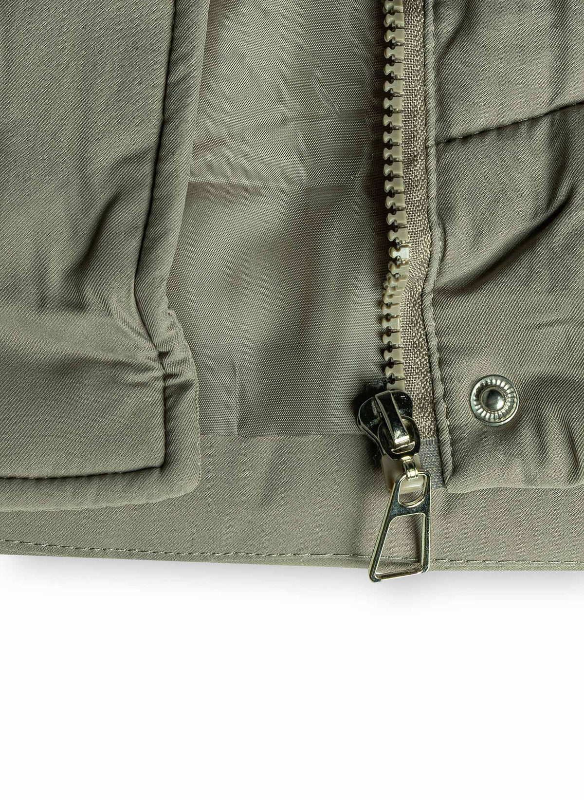 PANEL QUILTED SHORT PUFFER