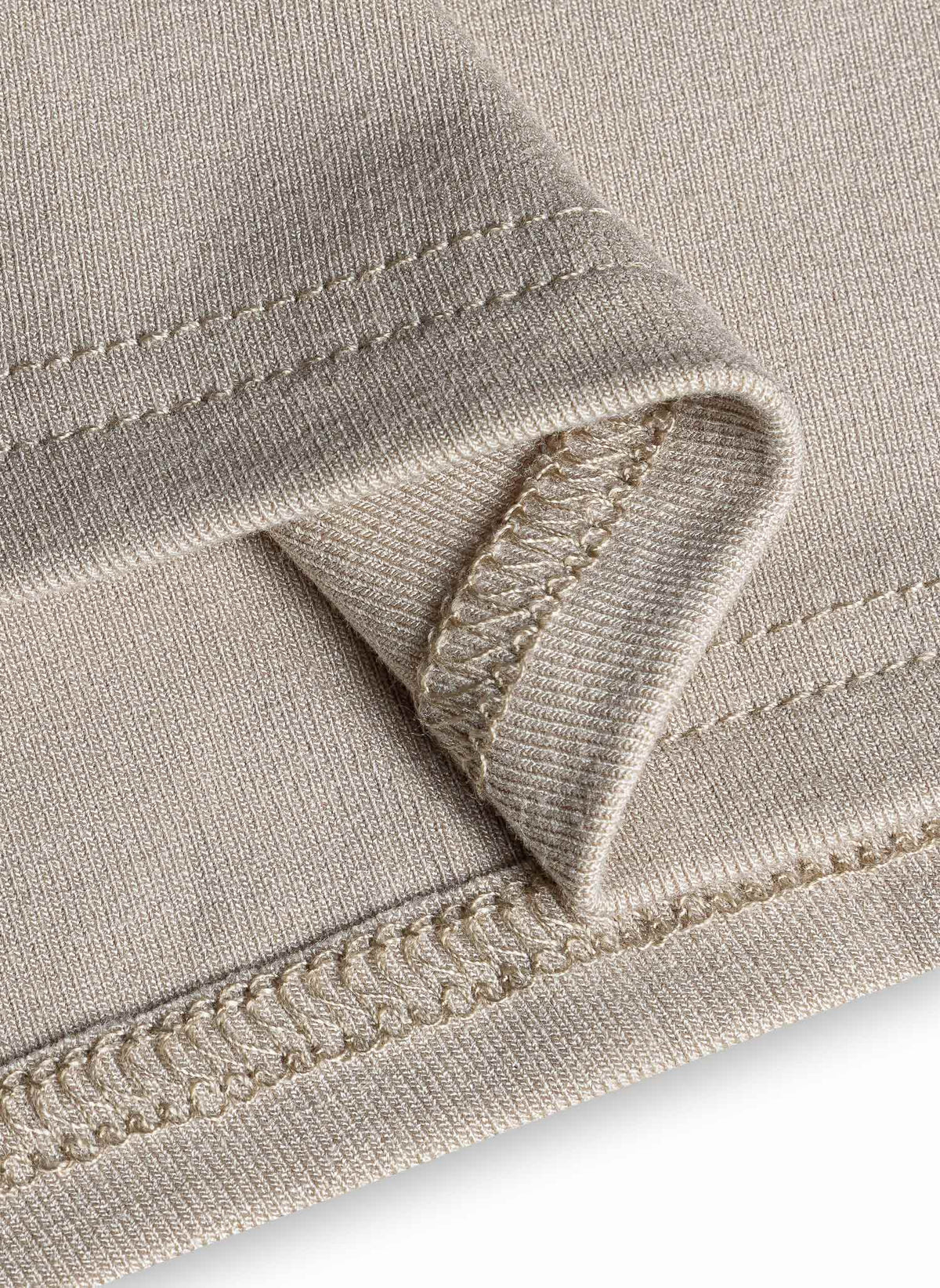 SOFT CAP-SLEEVE HIGH NECK TOP