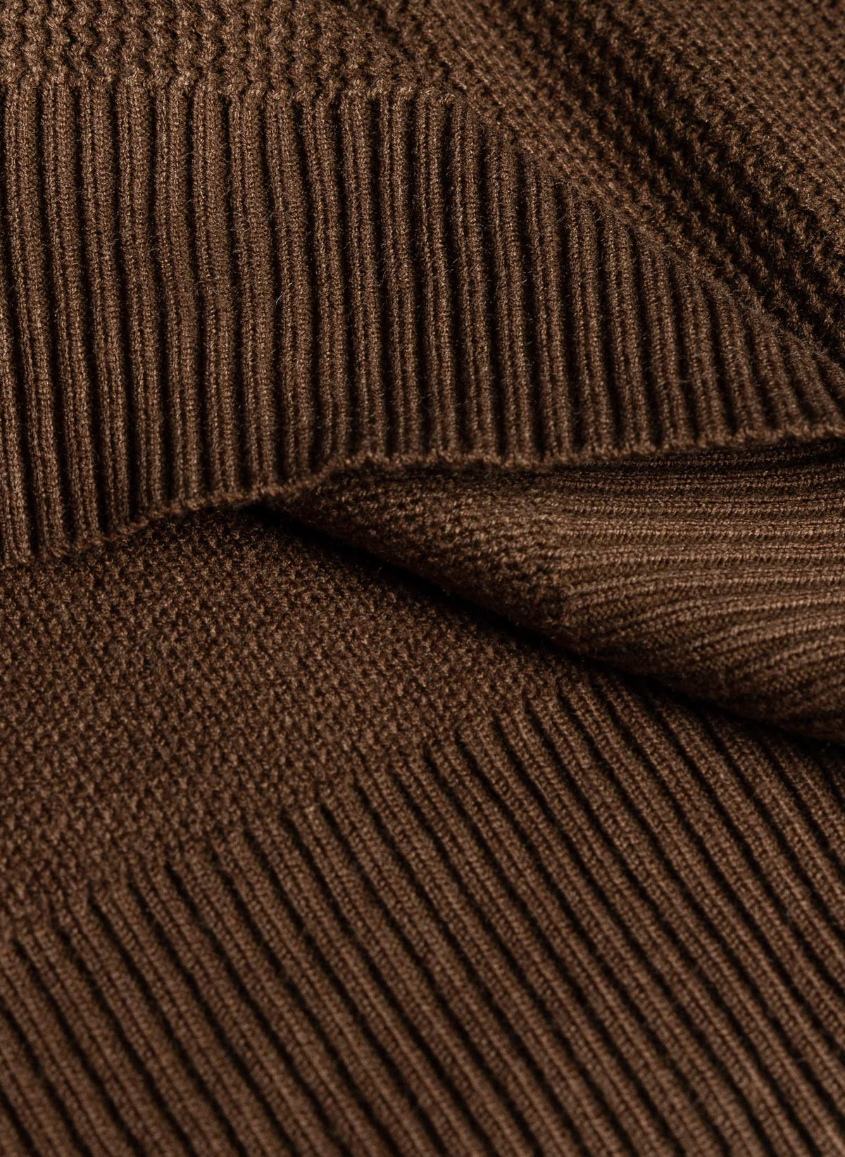 POLO WAFFLE KNIT SWEATER