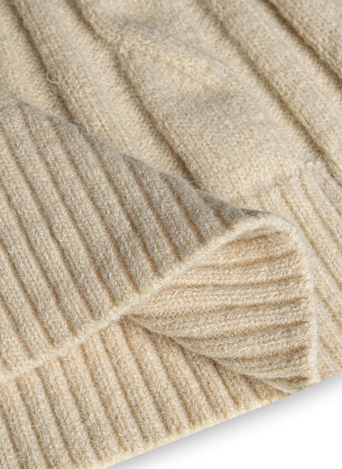 RIBBED TURTLENECK KNIT MAXI DRESS