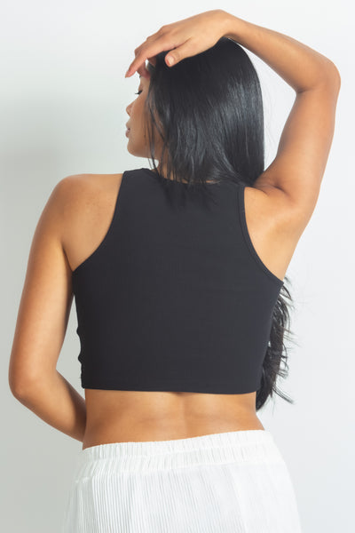HALTER NECK CROP TOP