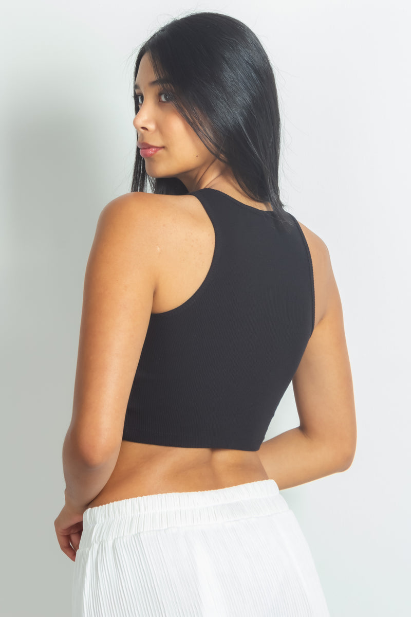 HALTER NECK CROP TOP
