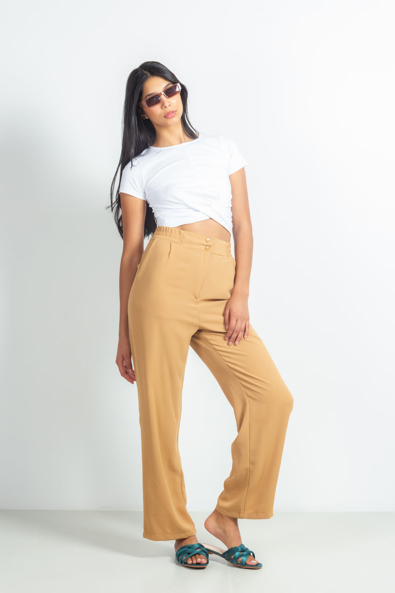 CROPPED CULOTTES