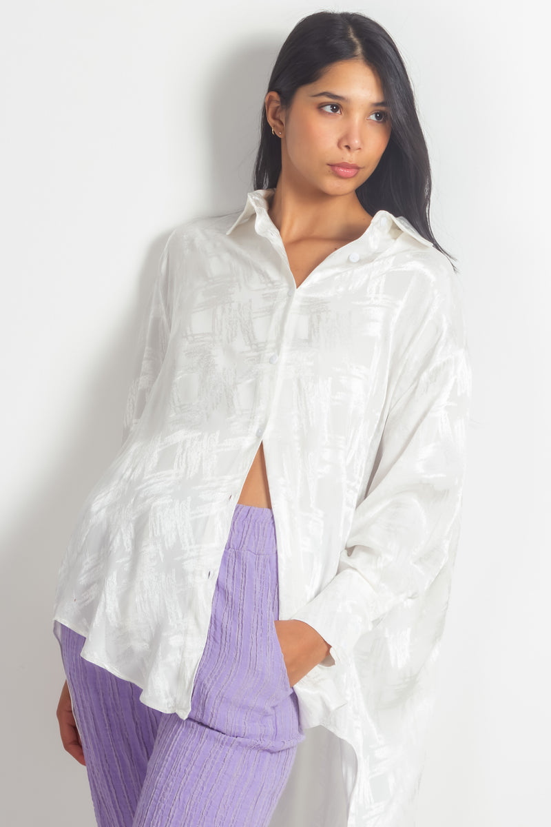 OVERSIZED TEXTURED SHIRT