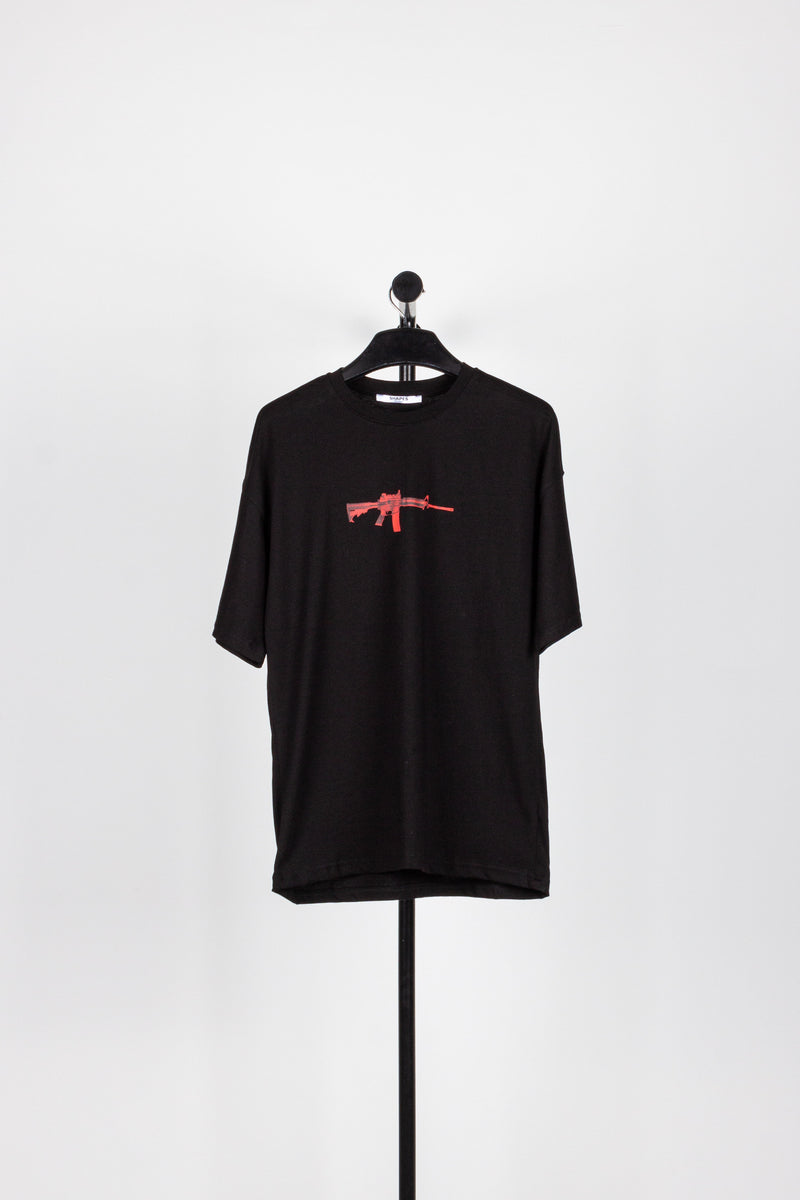 CONTRAST PRINTED T-SHIRT