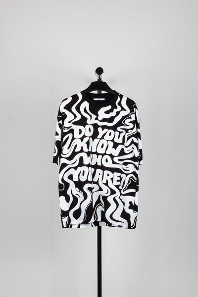 CONTRAST PRINTED T-SHIRT