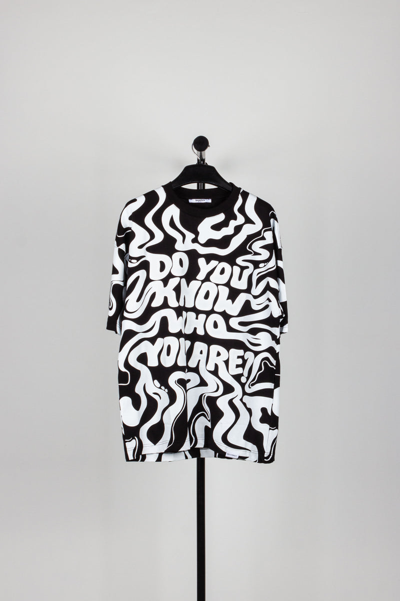 CONTRAST PRINTED T-SHIRT