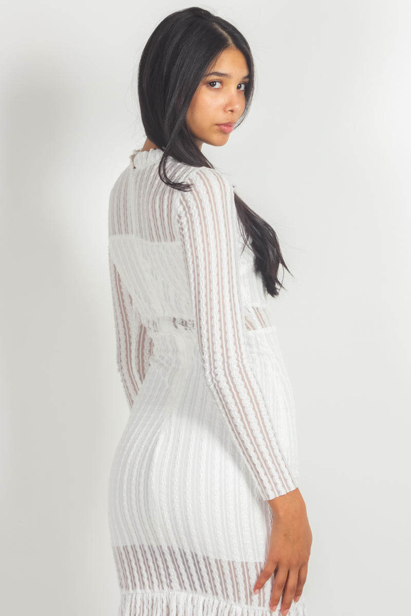 EMBROIDERED SHORT DRESS