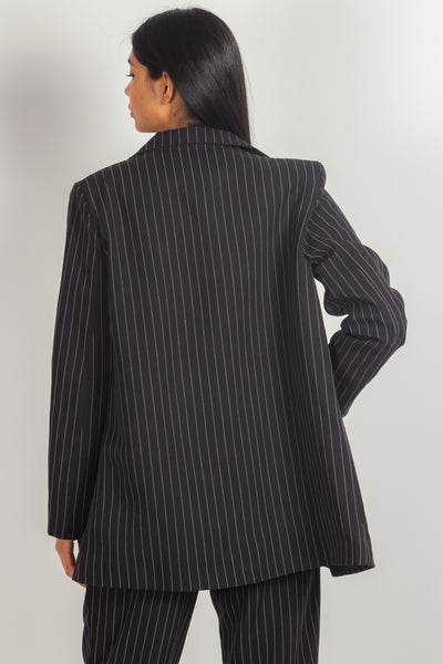PINSTRIPE BLAZER