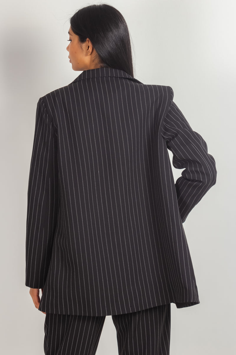 PINSTRIPE BLAZER