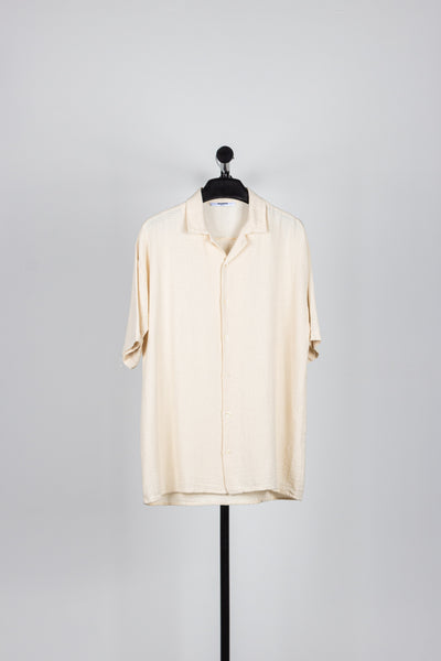LINEN BLEND KNIT SHIRT