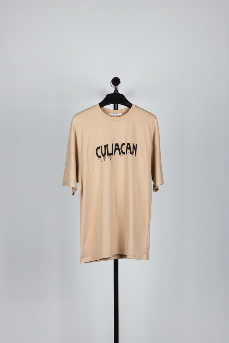 T-SHIRT WITH CONTRAST PRINT