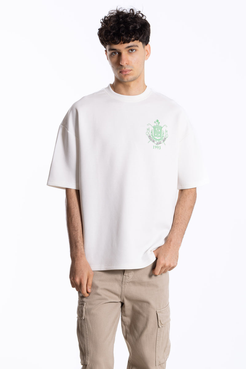 CONTRAST PRINTED SOFT T-SHIRT