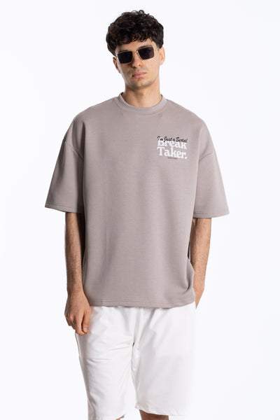 CONTRAST PRINTED SOFT T-SHIRT