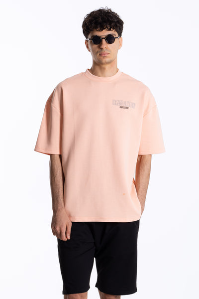 CONTRAST PRINTED SOFT T-SHIRT