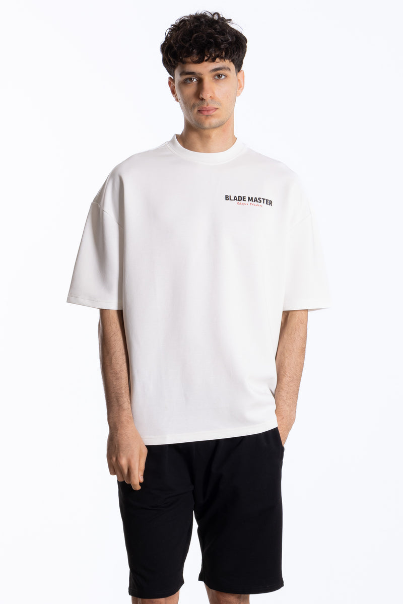 CONTRAST SOFT PRINTED T-SHIRT
