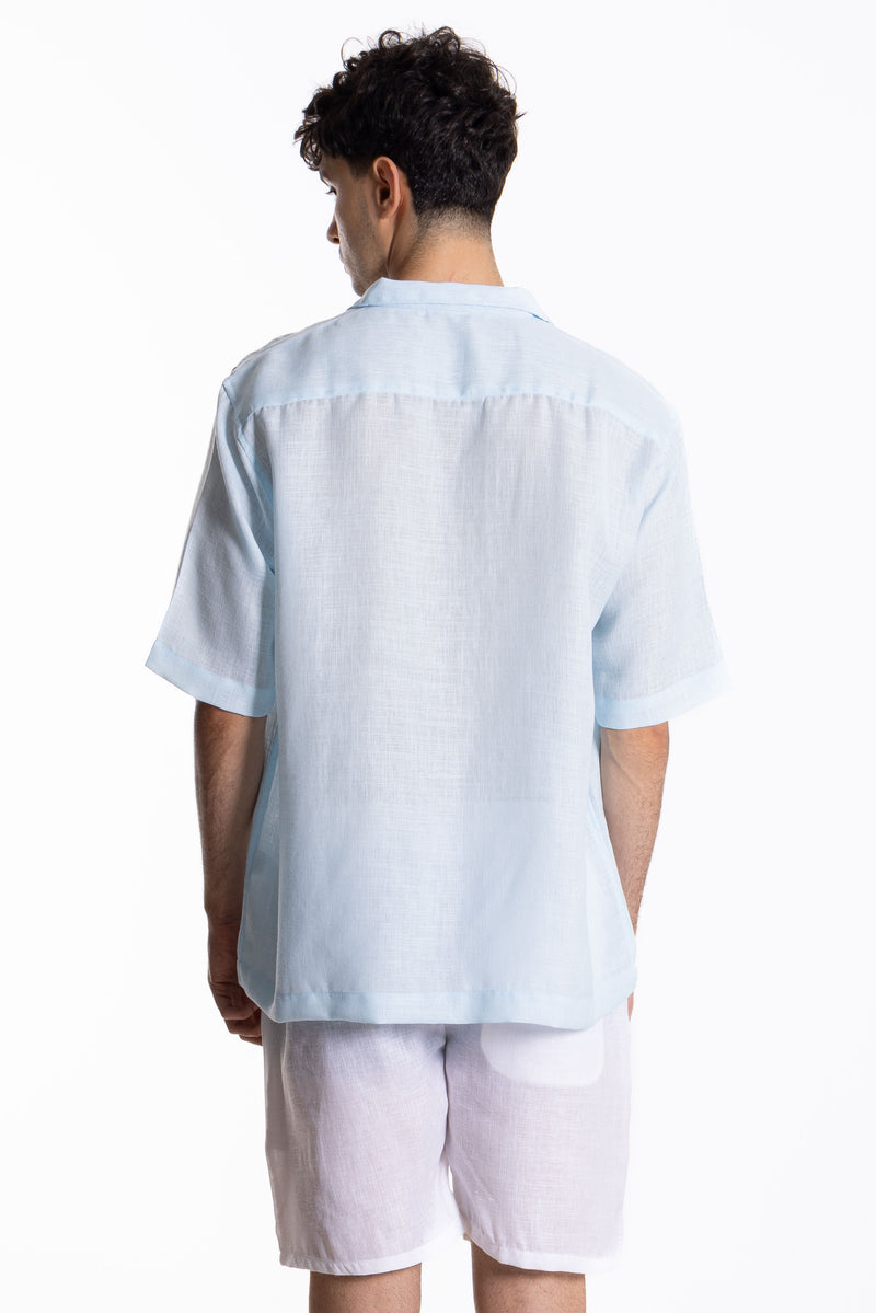 LIGHTWEIGHT LINEN BLEND SHIRT