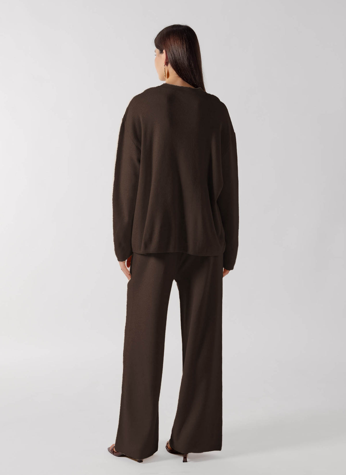 CASHMERE BLEND SWEATER SET