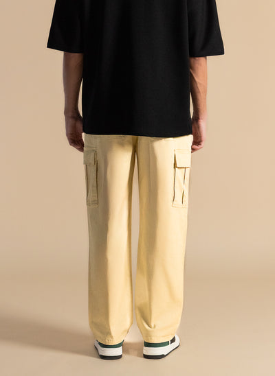 RELAXED FIT CARGO TROUSERS