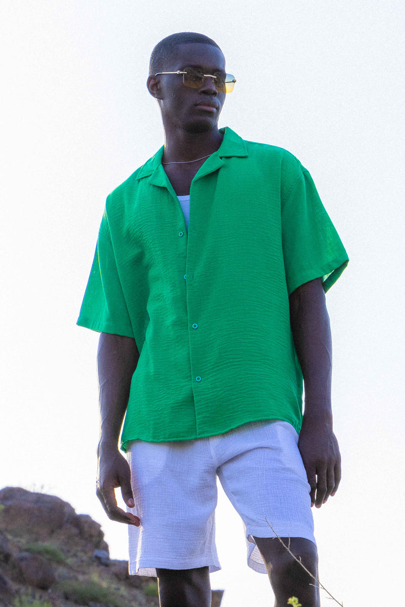 LIGHTWEIGHT LINEN BLEND SHIRT