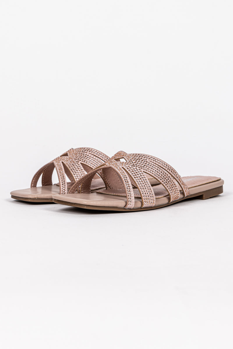 DETAILED FLATS WITH RHINESTONES