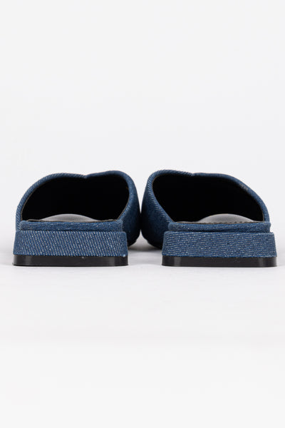 TEXTURED FLAT SHOES