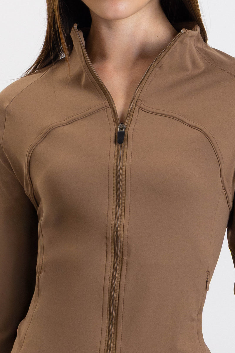 SOFT ZIP-UP TOP