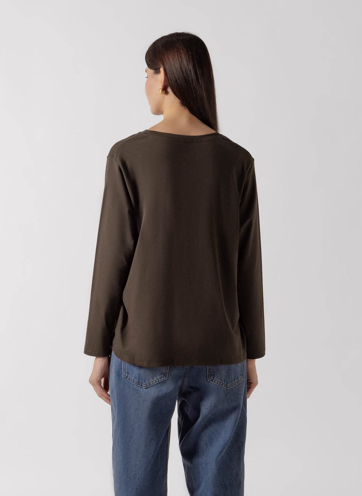 SEAMED OVERSIZED MIDWEIGHT SOFT TOP