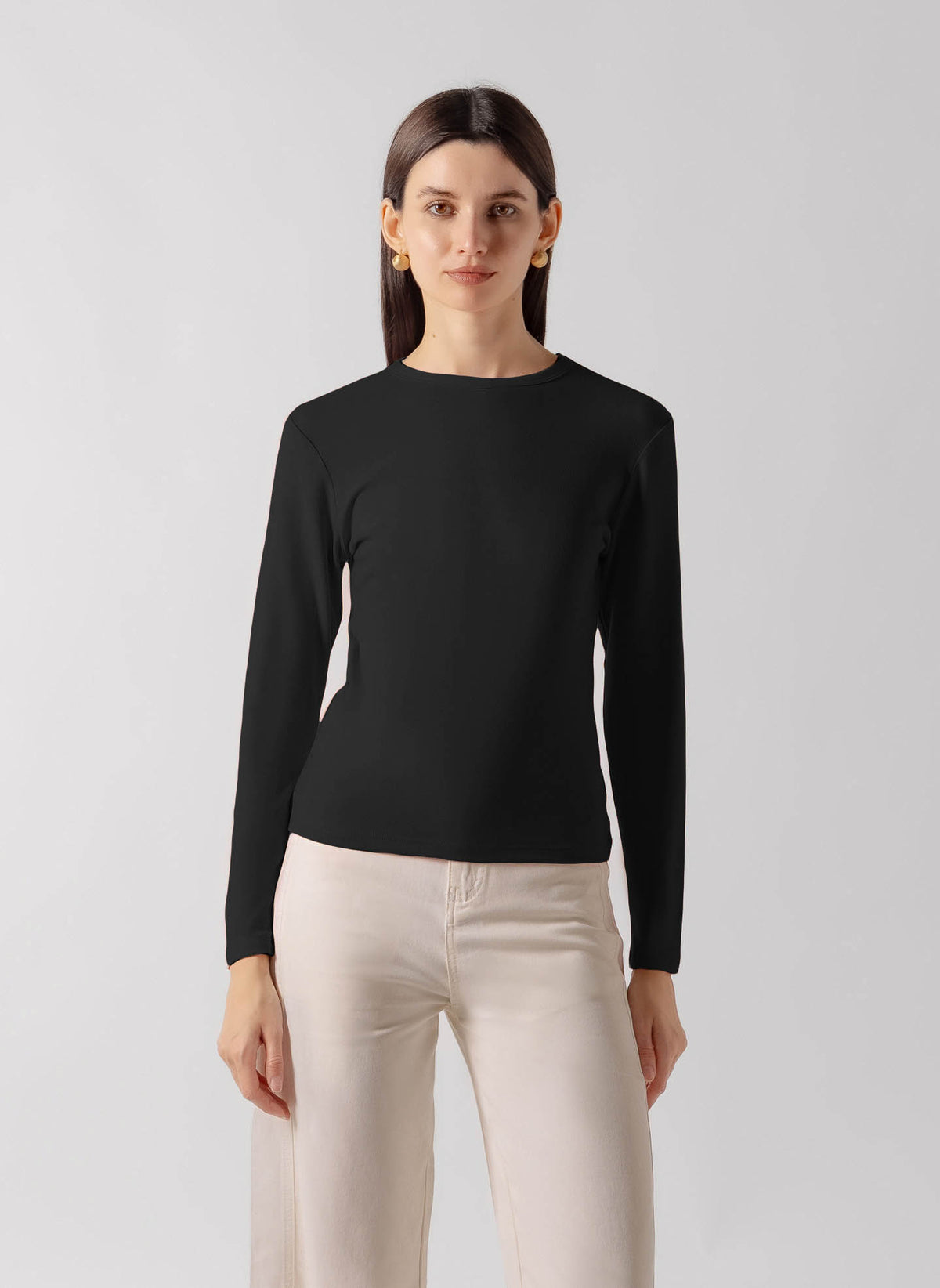 ESSENTIAL SOFT LONG SLEEVE TOP