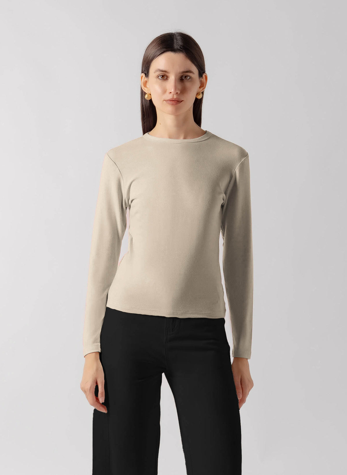 ESSENTIAL SOFT LONG SLEEVE TOP