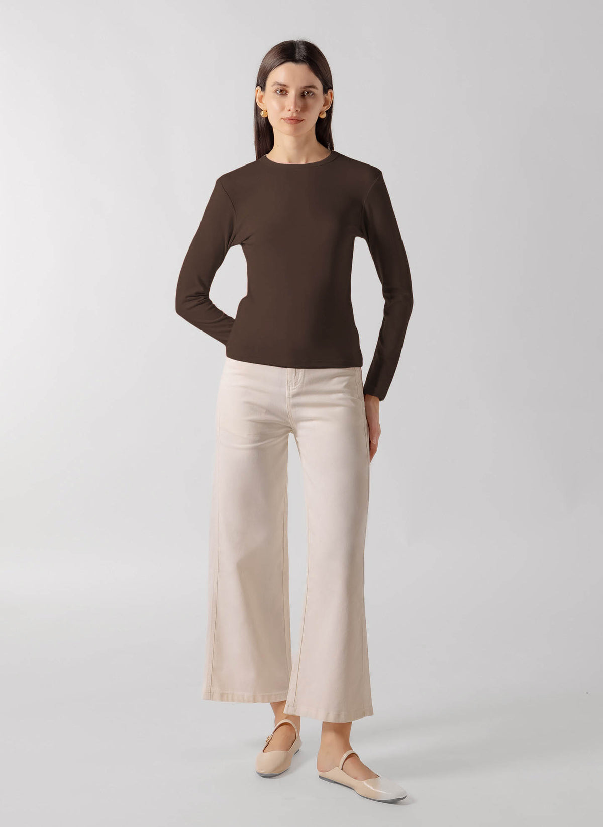 ESSENTIAL SOFT LONG SLEEVE TOP