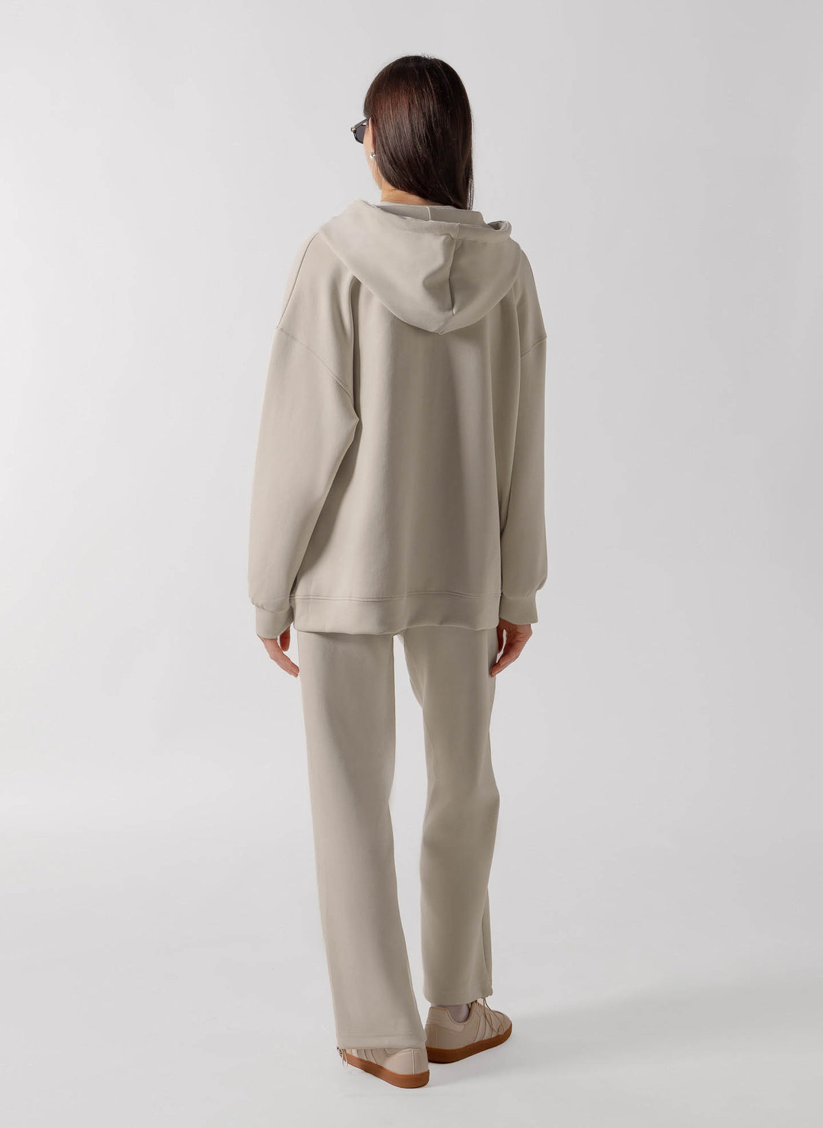 ZIP-UP HOODIE TRACKSUIT SET