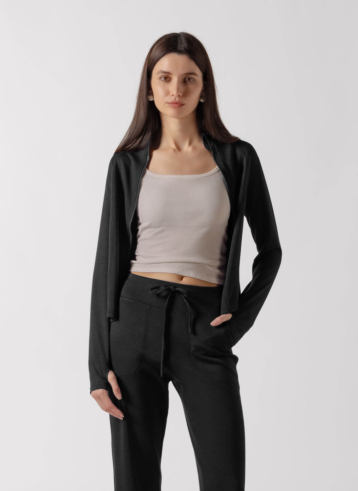 SOFT CONTOUR ZIP-UP JACKET  SET