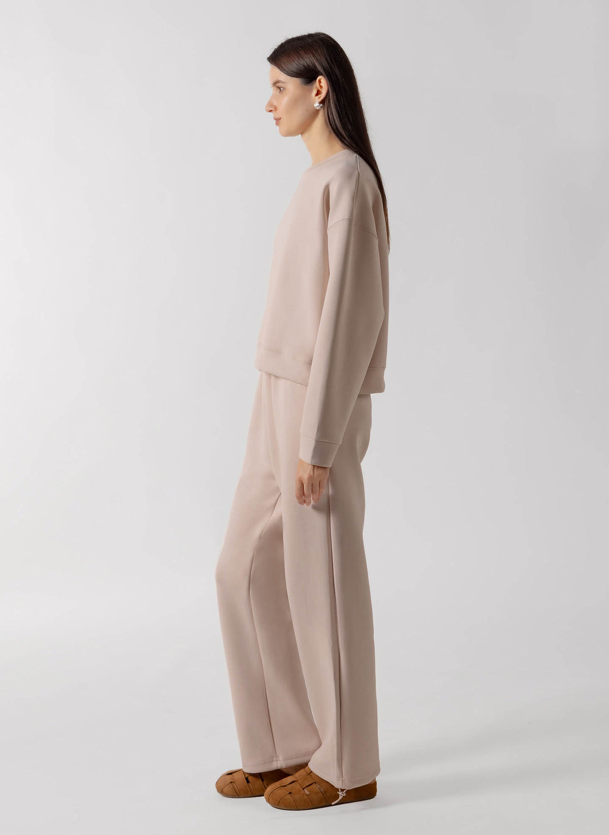 SOFT SWEATSHIRT TRACKSUIT SET