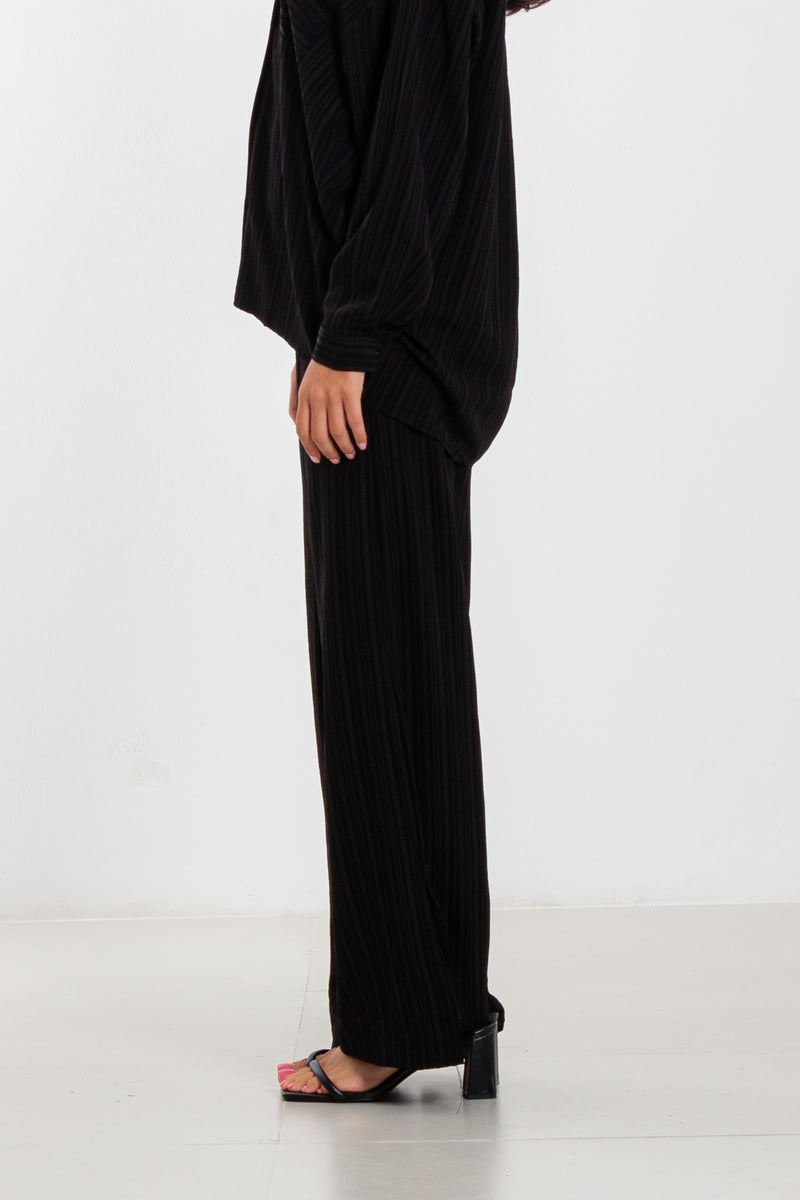PLEATED HIGH WAIST TROUSERS