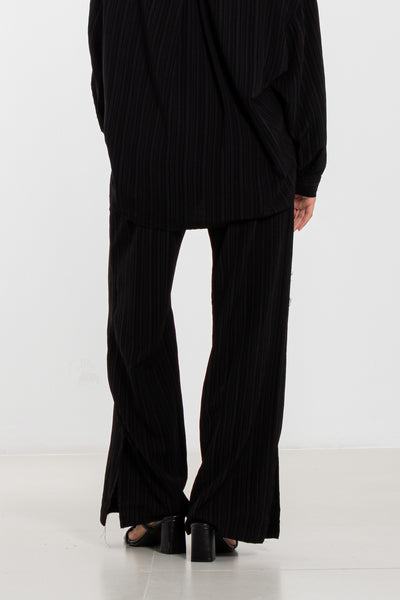 PLEATED HIGH WAIST TROUSERS