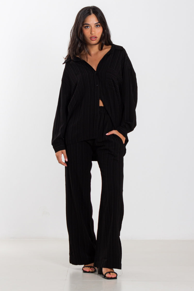 PLEATED HIGH WAIST TROUSERS