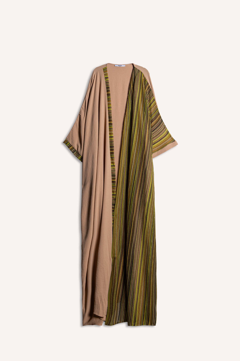 KNITTED TEXTURED ABAYA