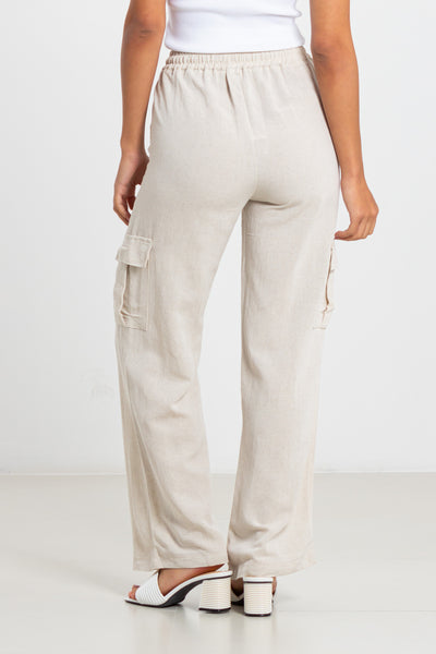 STRAIGHT FIT CARGO TROUSERS