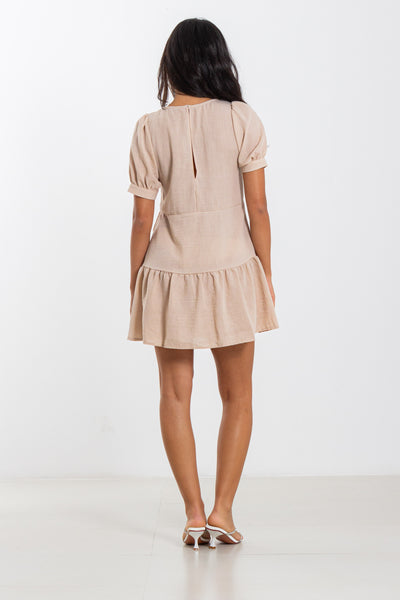 CUTWORK EMBROIDERY DRESS