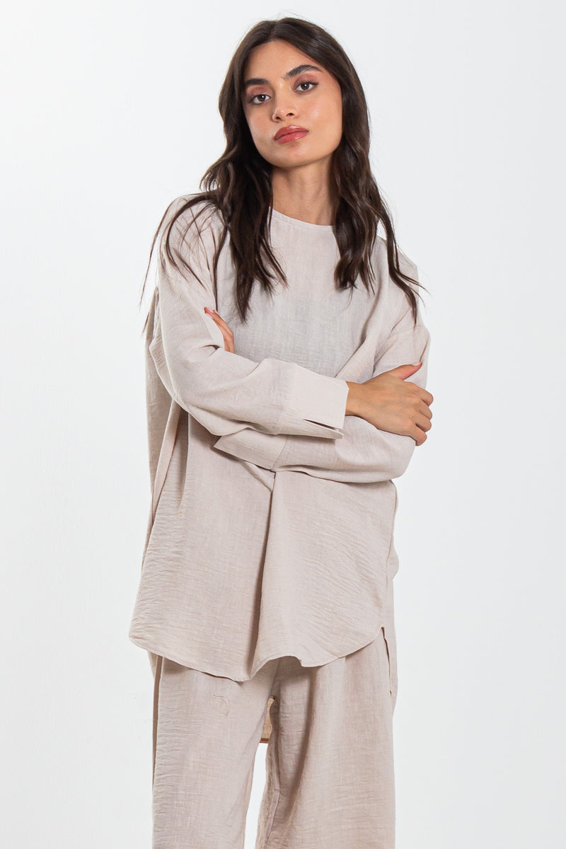 LIGHTWEIGHT PALAZZO SET