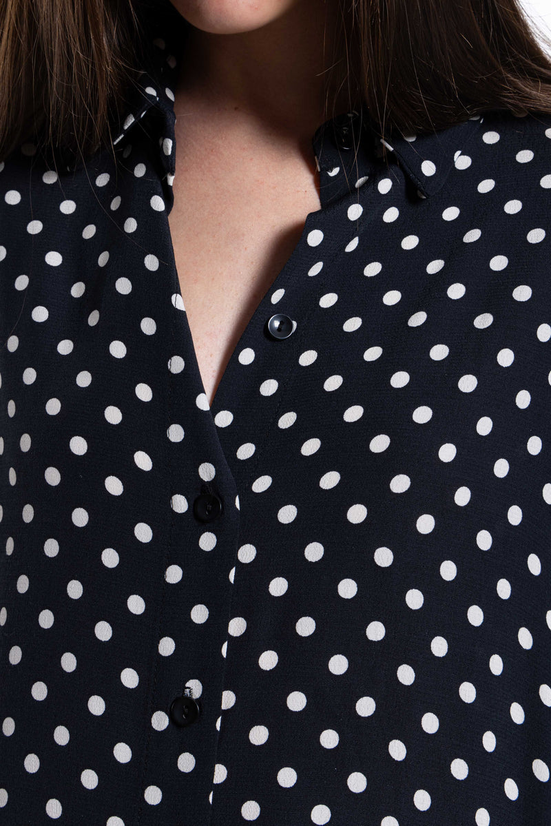 POLKA DOT MAXI DRESS