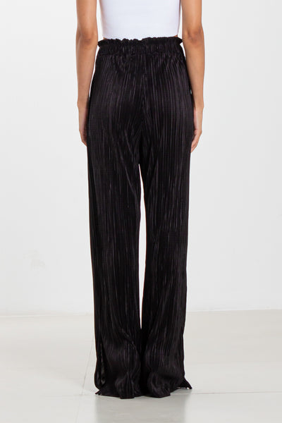 PLEATED HIGH WAIST TROUSERS