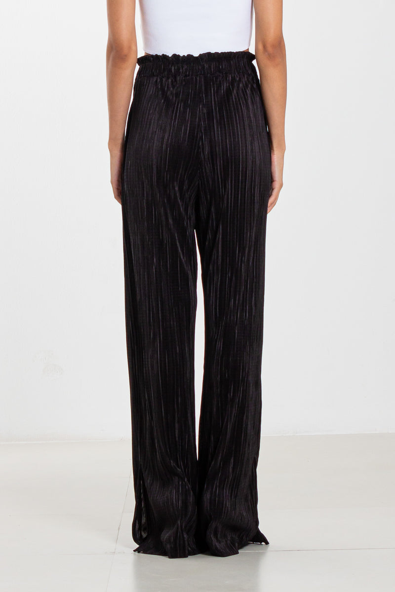 PLEATED HIGH WAIST TROUSERS